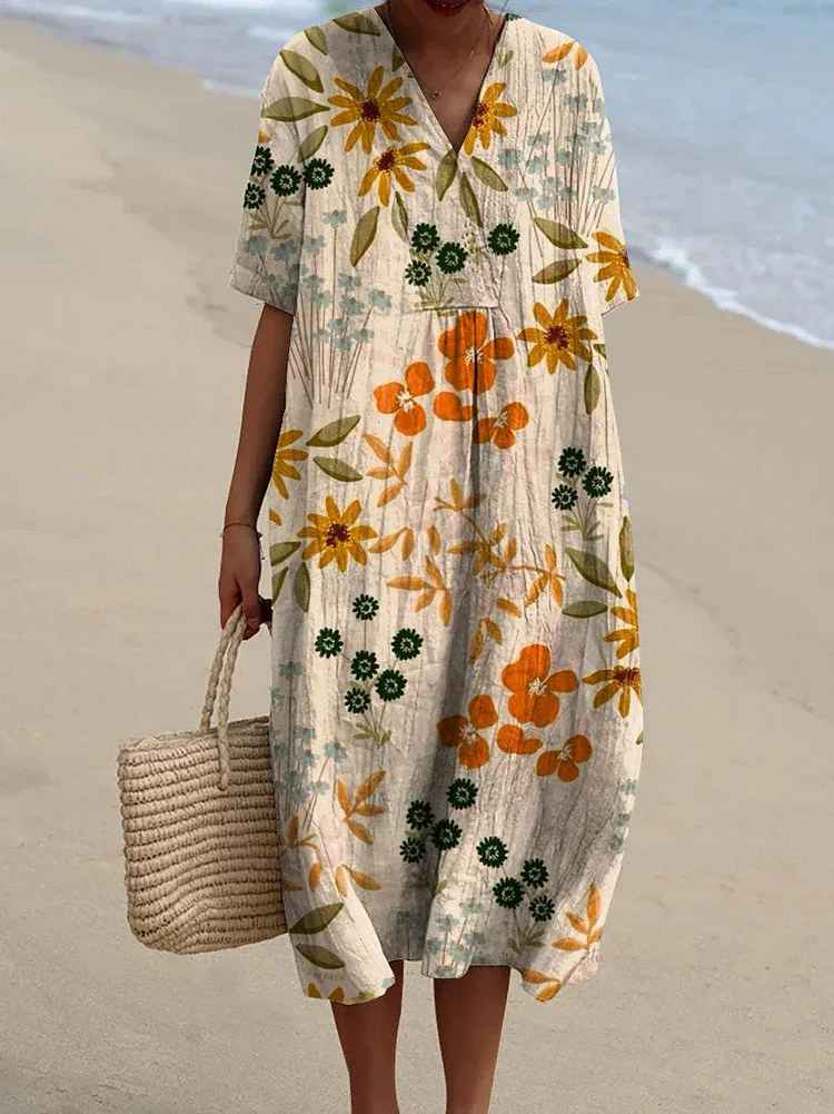 Van Rossem Mode® | Zomerse bloemenprint jurk
