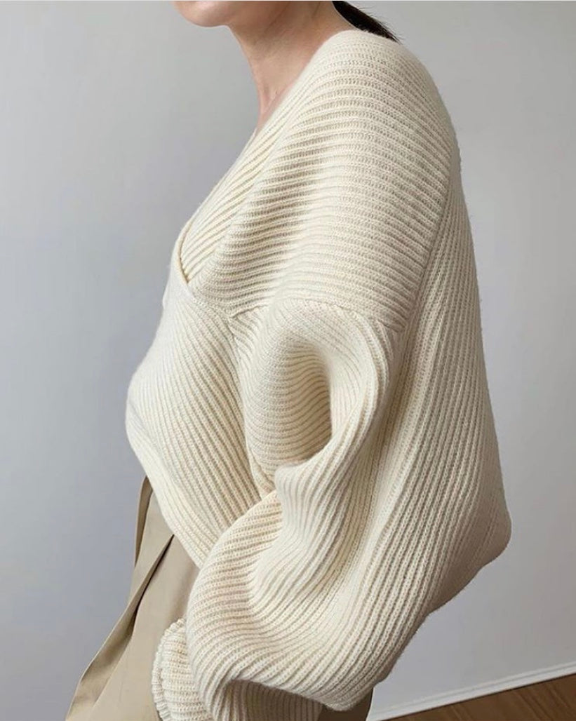 Van Rossem Mode® | Elegante kruisgebreide trui