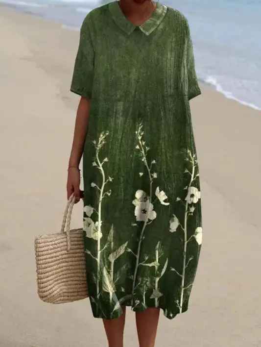 Van Rossem Mode® | Zomerse bloemenprint jurk