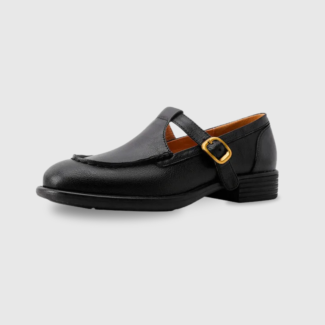 Van Rossem Mode®| Retro-geïnspireerde Leren Schoenen