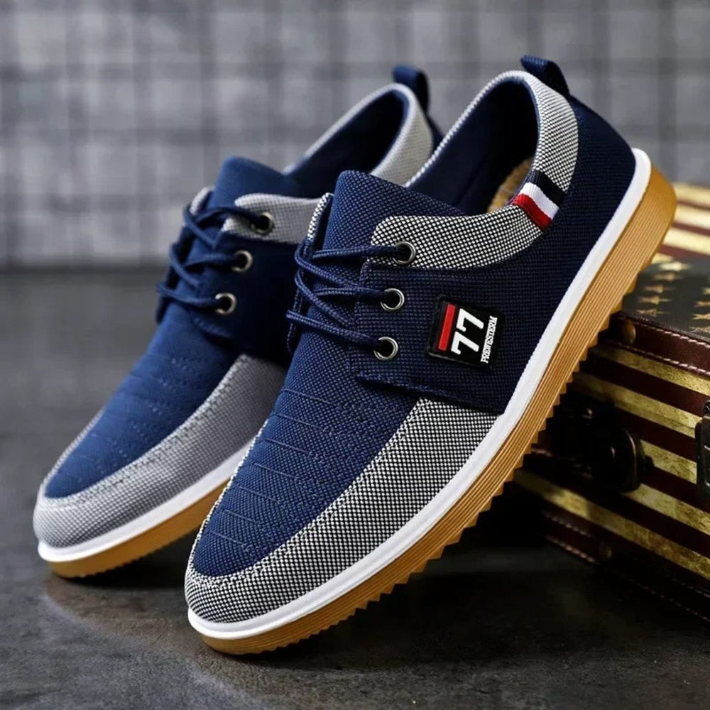DIEDERICK™ | ORTHOPEDISCHE CANVAS SCHOENEN | VANROSSEM™