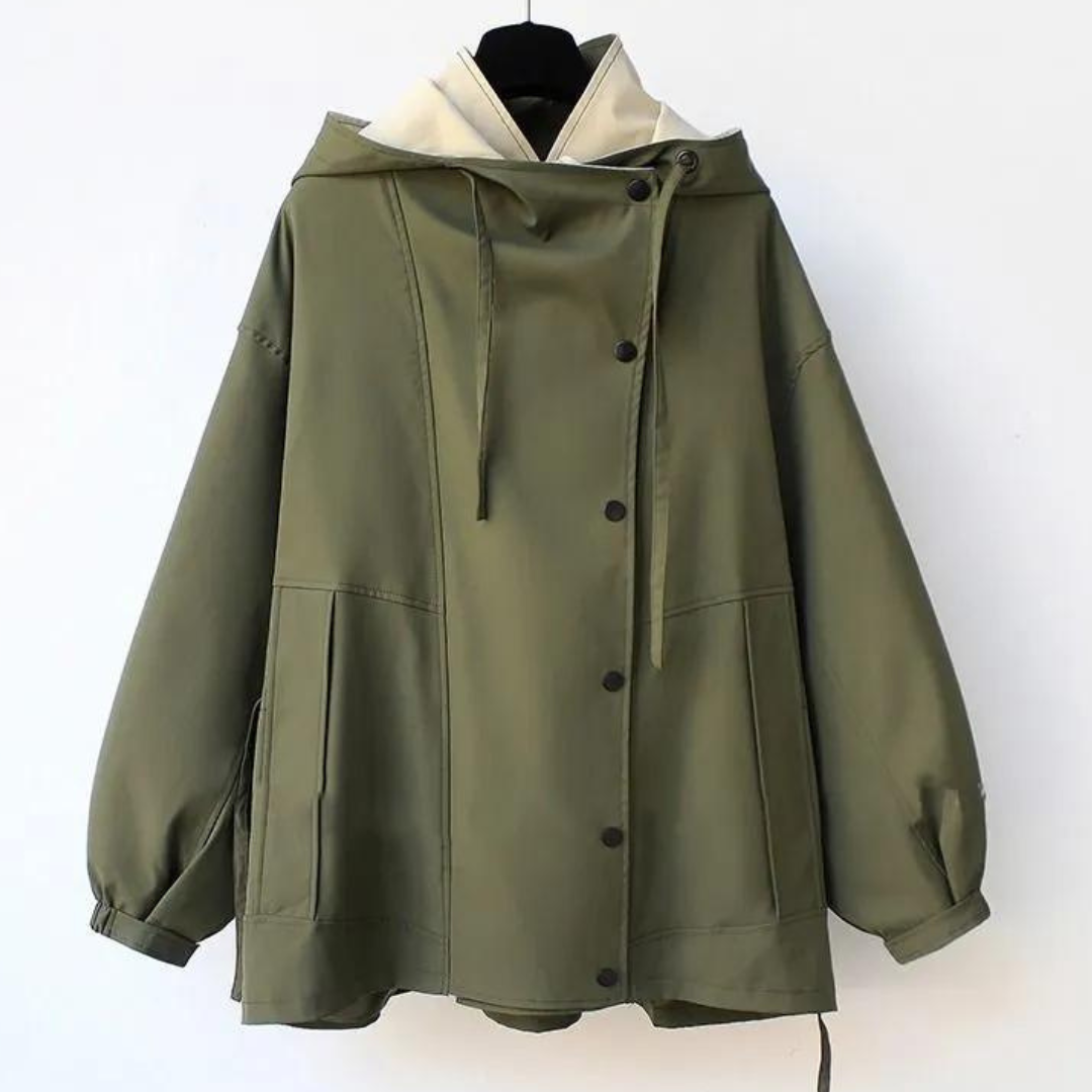 Van Rossem Mode® | Moderne Tweekleurige Trenchcoat