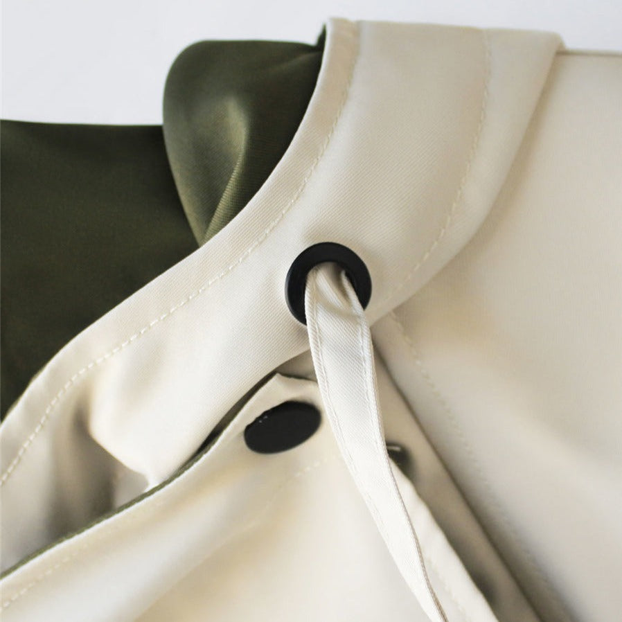 Van Rossem Mode® | Moderne Tweekleurige Trenchcoat
