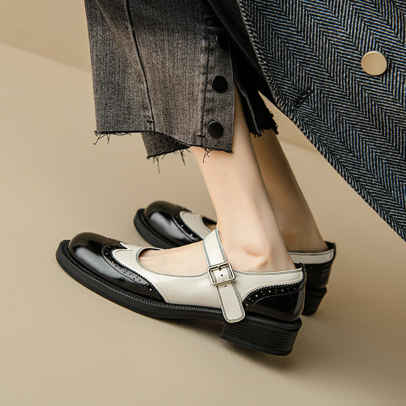 Van Rossem Mode®| Tijdloze Mary Jane Schoenen