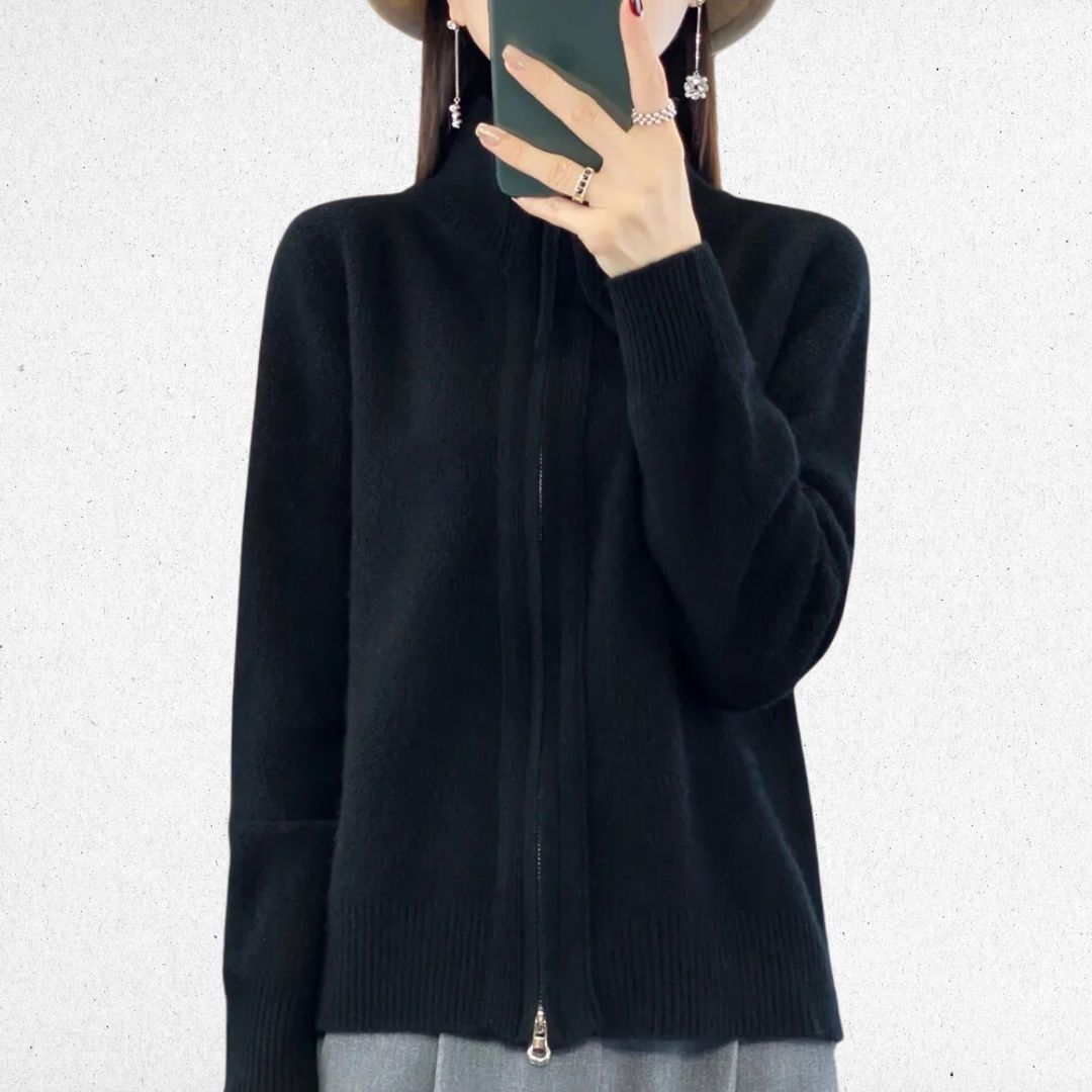 Van Rossem Mode® | Comfortabele Zip-Up Cardigan