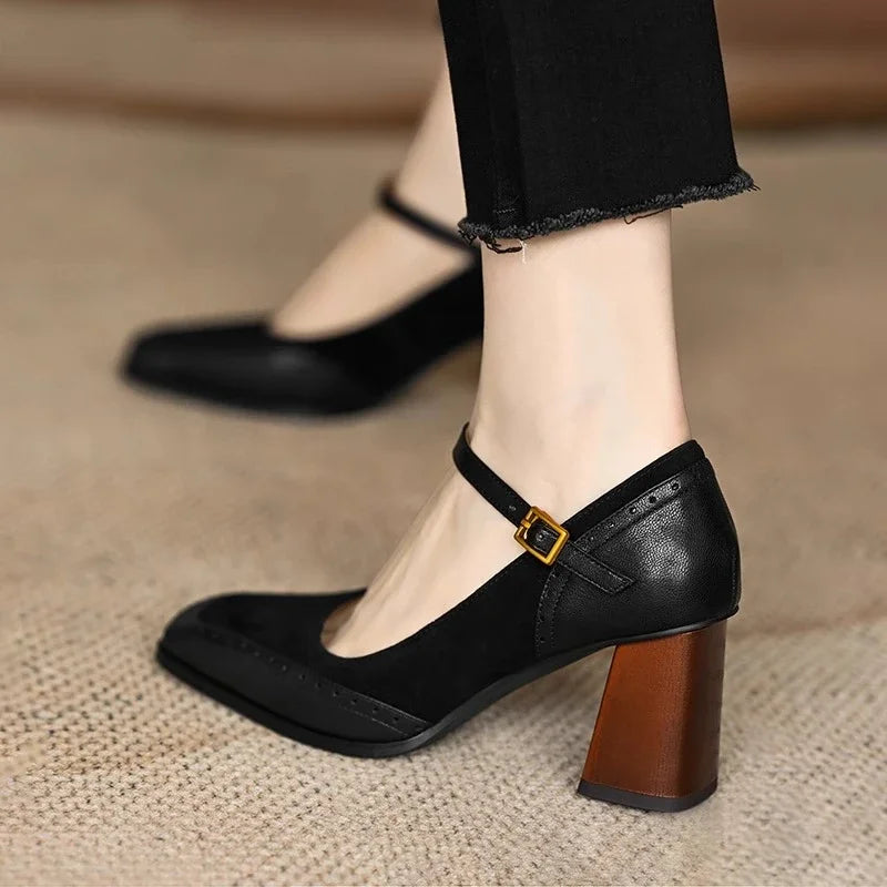 Van Rossem Mode®| Klassieke Leren Pumps