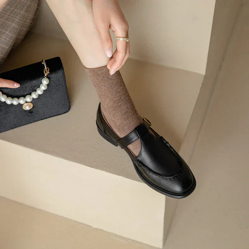 Van Rossem Mode®| Retro-geïnspireerde Leren Schoenen