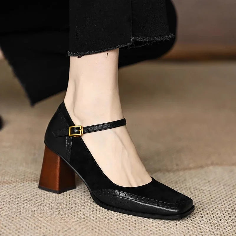 Van Rossem Mode®| Klassieke Leren Pumps