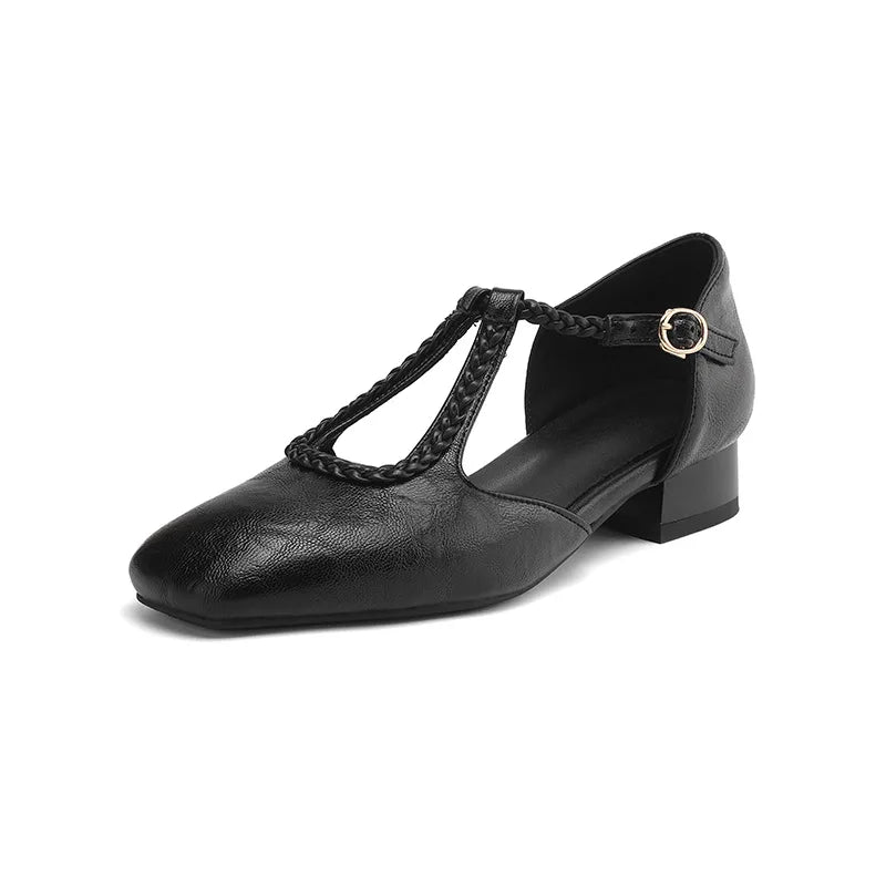 Van Rossem Mode®| Retro Lederen Ballerina's