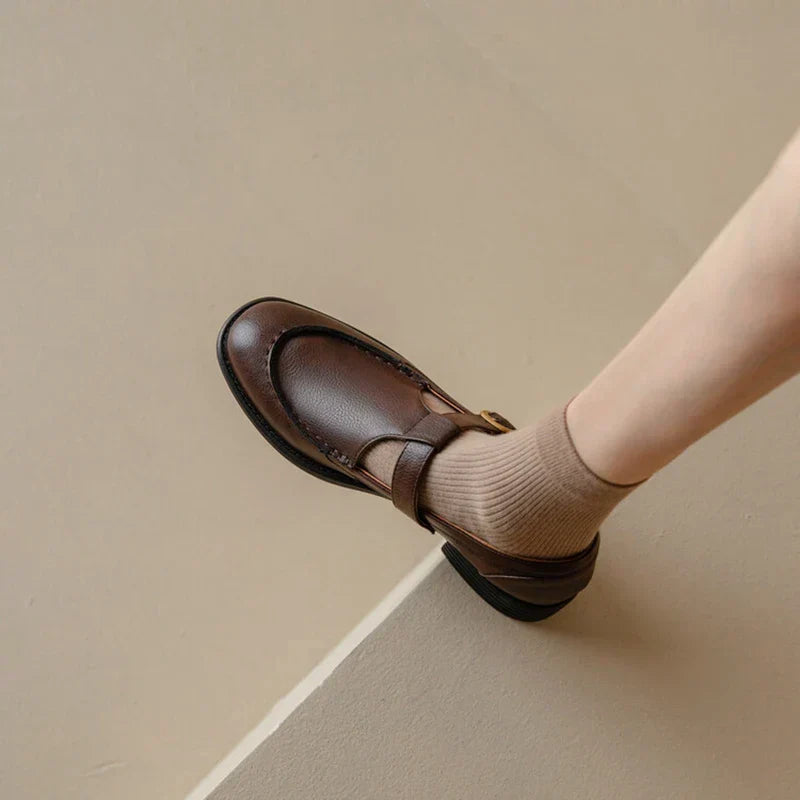 Van Rossem Mode®| Retro-geïnspireerde Leren Schoenen