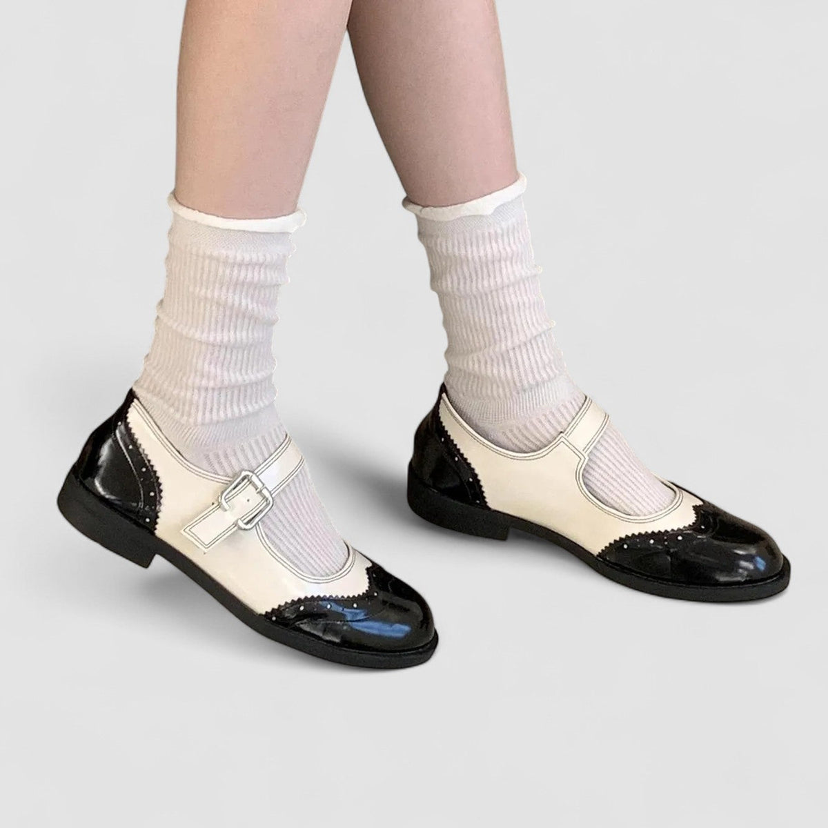 Van Rossem Mode®| Tijdloze Mary Jane Schoenen