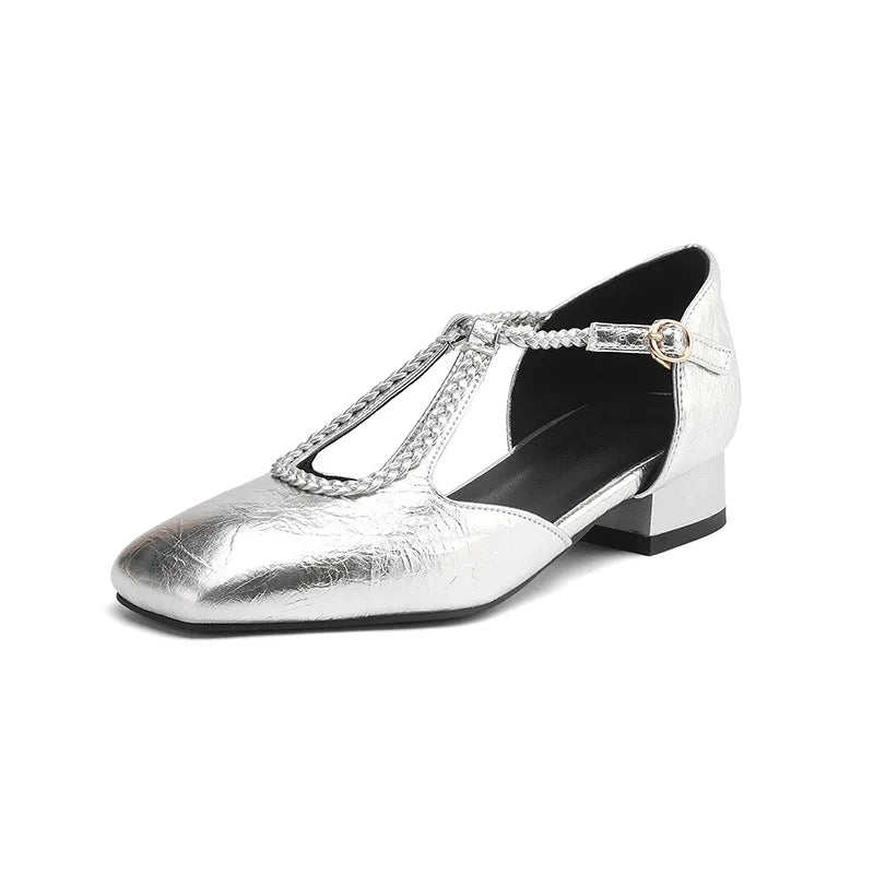 Van Rossem Mode®| Retro Lederen Ballerina's