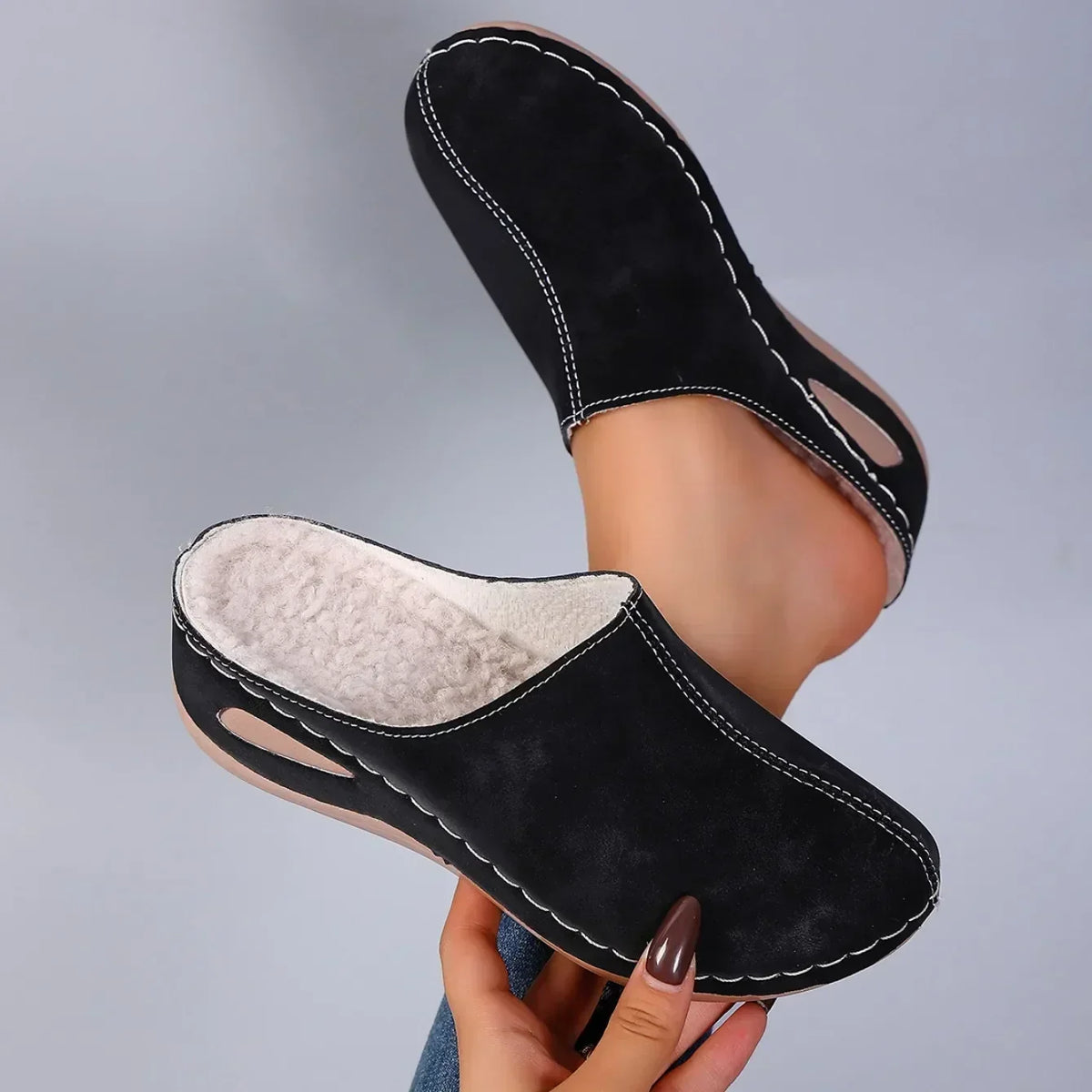 Élise | Warme orthopedische pantoffels voor dagelijks comfort
