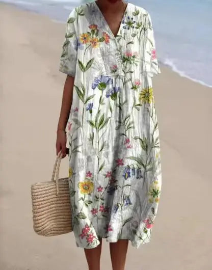 Van Rossem Mode® | Zomerse bloemenjurk