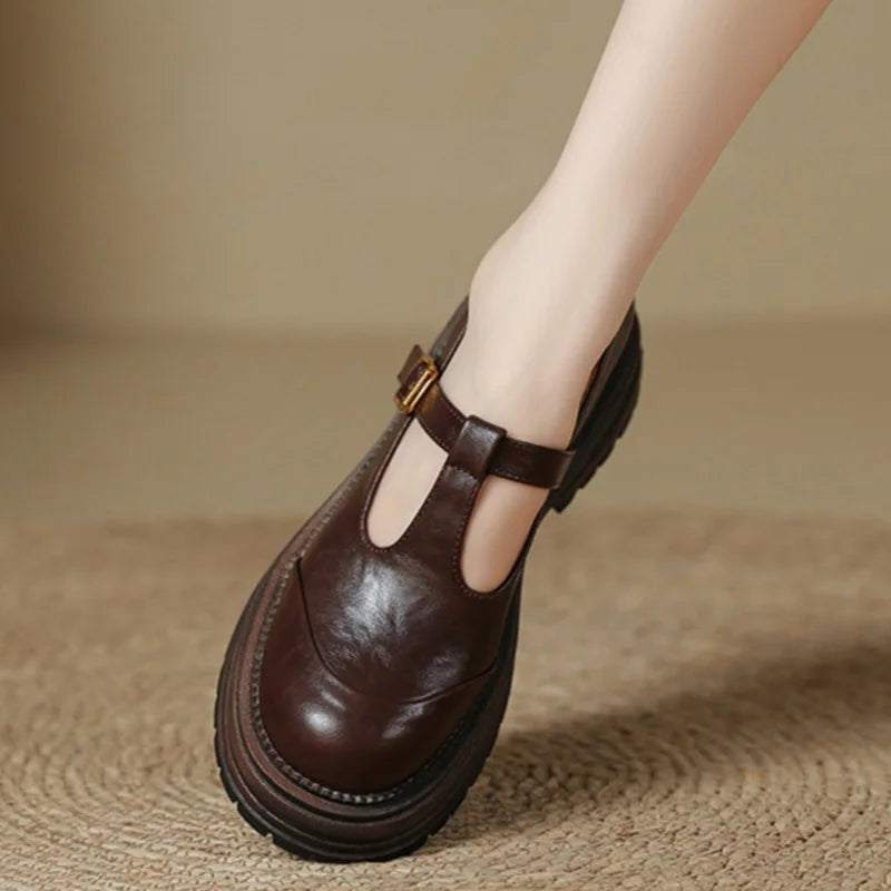 Van Rossem Mode®| Klassieke T-Bar Schoenen