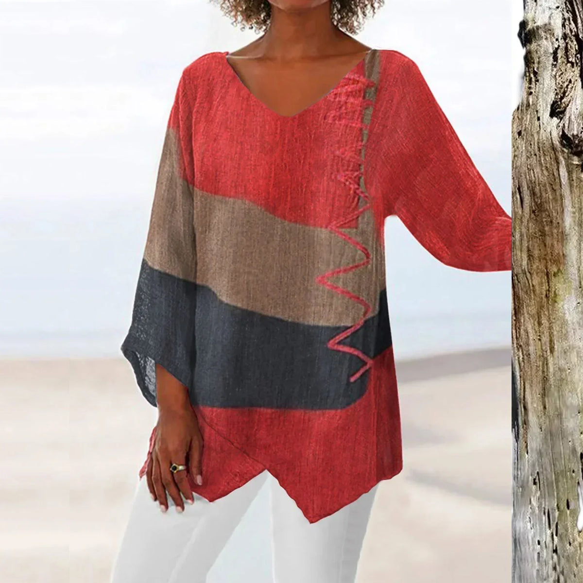 Van Elst Mode® | Elegante zomerblouse voor dames (TIJDELIJK 1+1 GRATIS!)