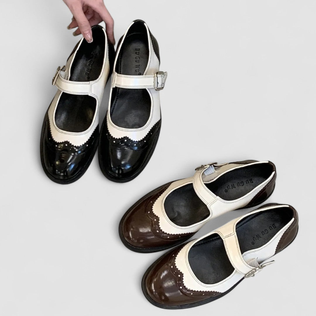 Van Rossem Mode®| Tijdloze Mary Jane Schoenen