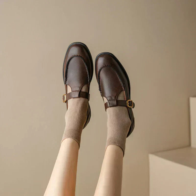 Van Rossem Mode®| Retro-geïnspireerde Leren Schoenen