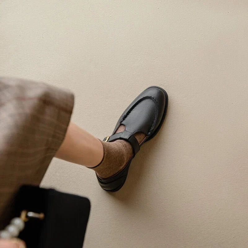 Van Rossem Mode®| Retro-geïnspireerde Leren Schoenen