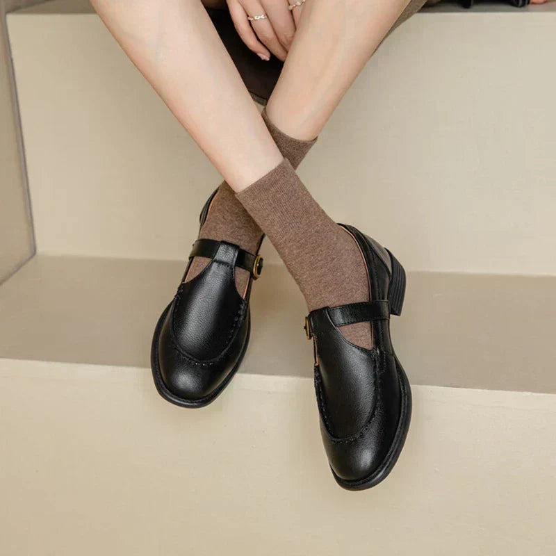 Van Rossem Mode®| Retro-geïnspireerde Leren Schoenen