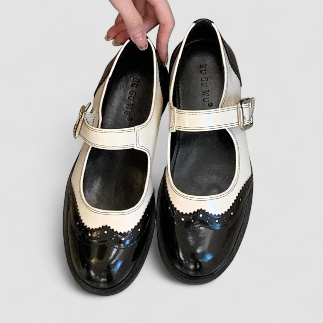 Van Rossem Mode®| Tijdloze Mary Jane Schoenen