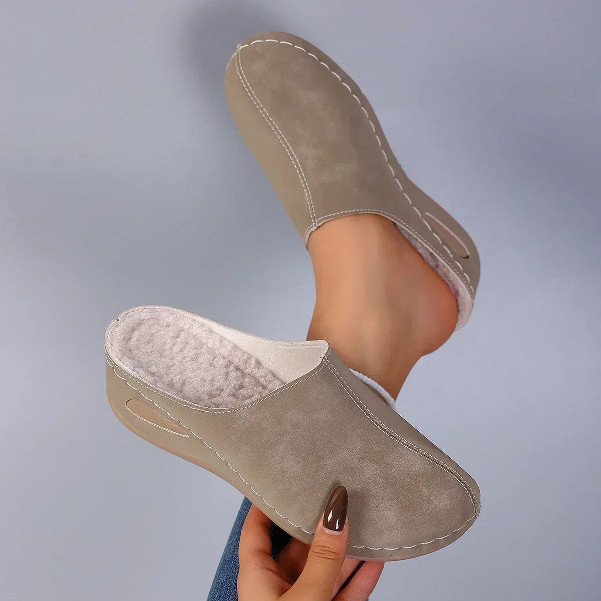Élise | Warme orthopedische pantoffels voor dagelijks comfort