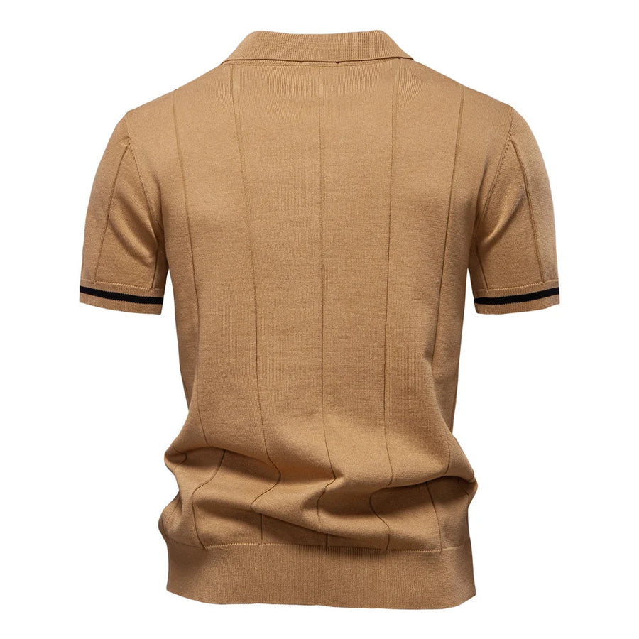 Van Elst Mode® | Zomerse Polo met Rits