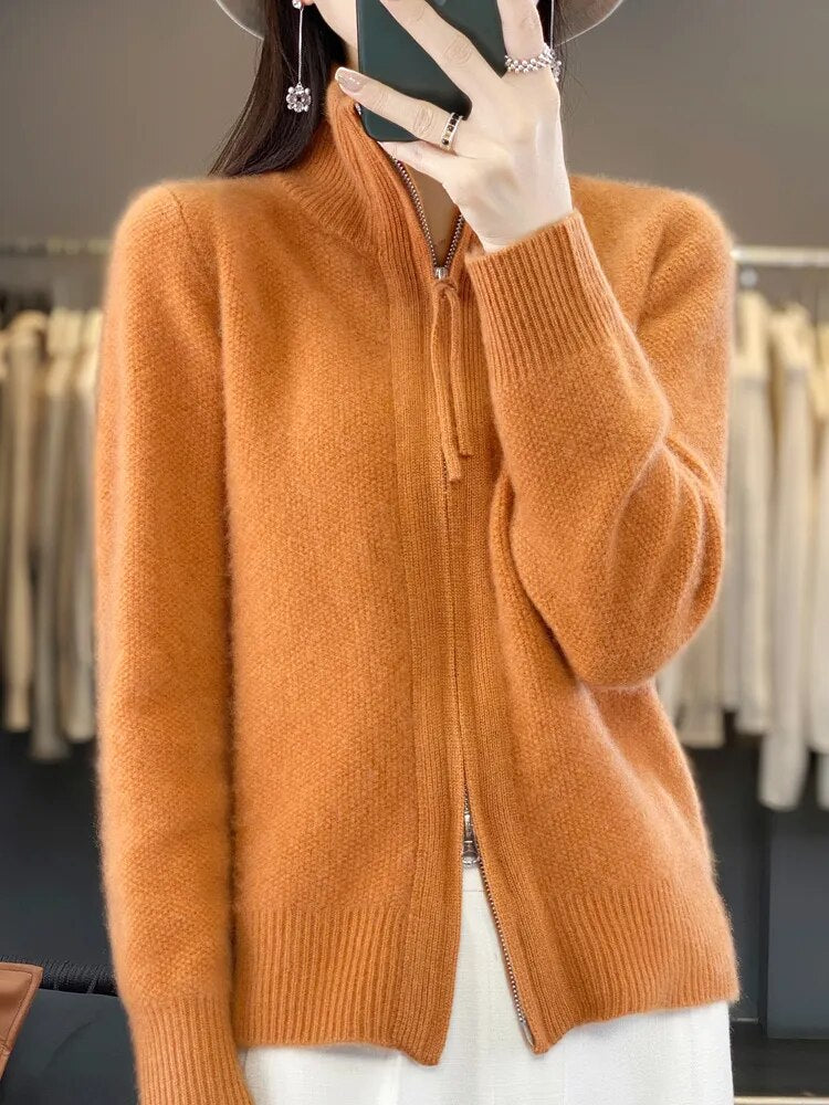 Van Rossem Mode® | Comfortabele Zip-Up Cardigan
