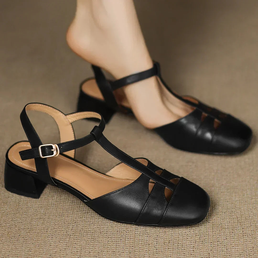 Van Rossem Mode®| Vlechtleren Ballerina's
