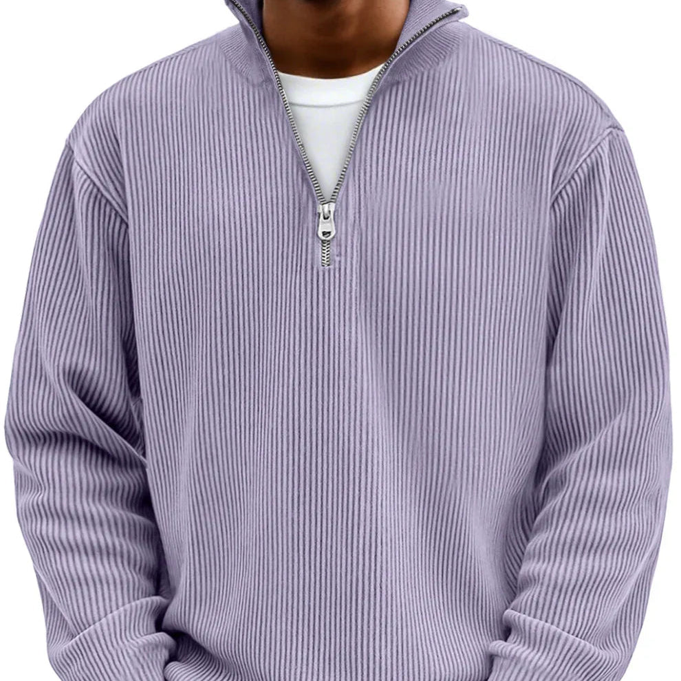 Jan | half zip trui met lange mouw