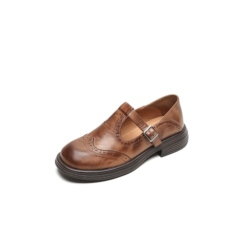 Van Rossem Mode®| Elegante Everyday Leren Mary Janes