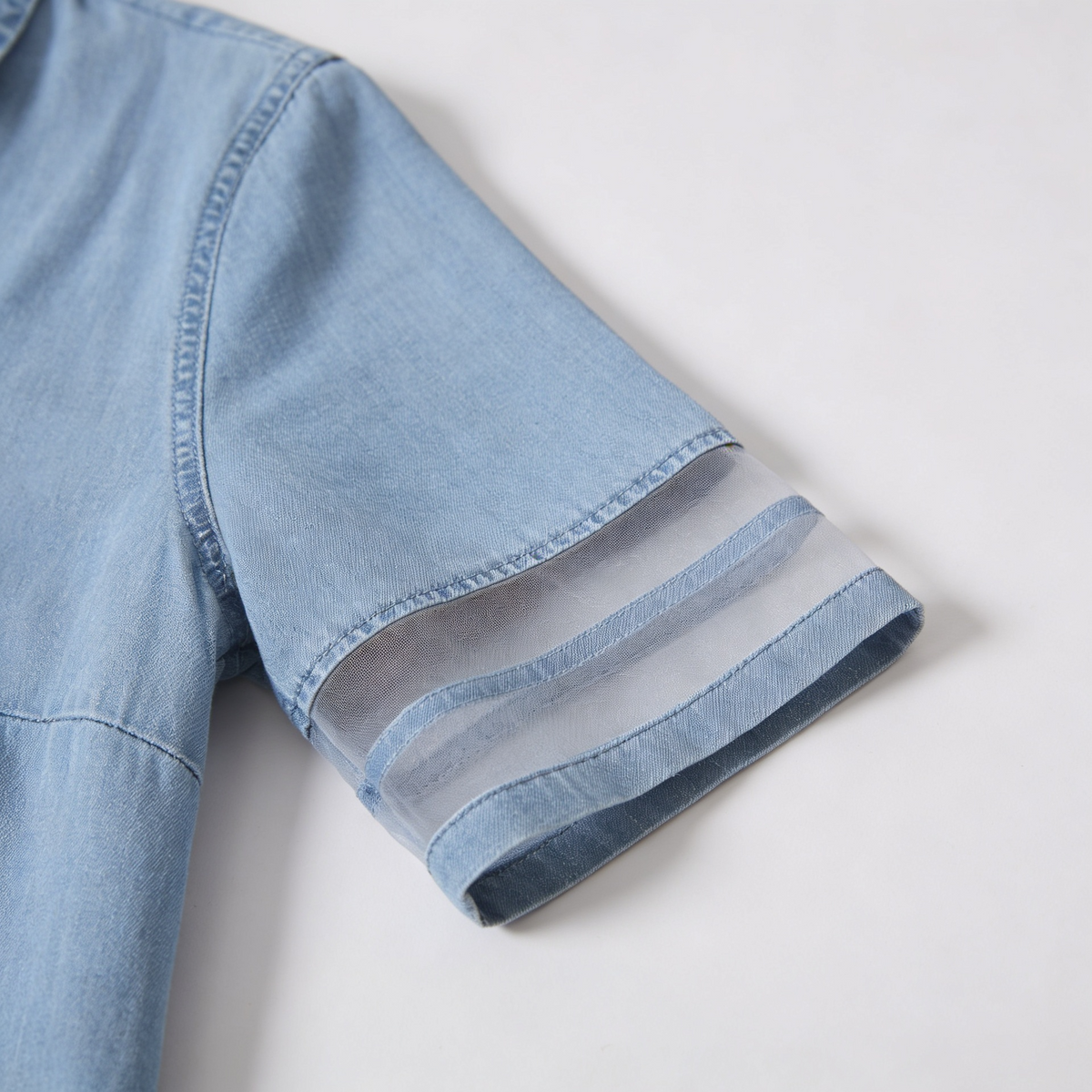 Van Rossem Mode | Elegante Denim Blousejurk