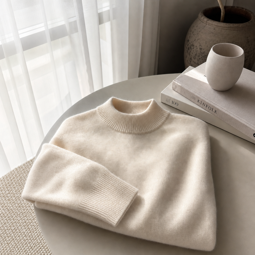 Zoë | Comfortabele kasjmier dames trui