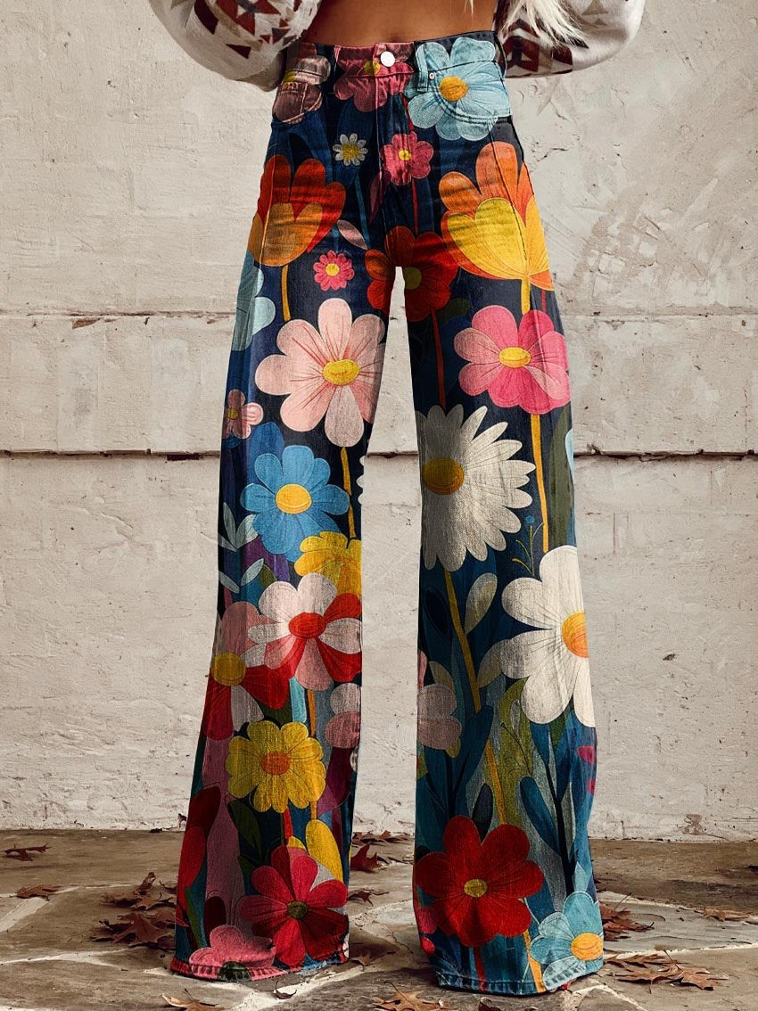 Van Rossem Mode®| Elegante en Moderne Bloemenbroek