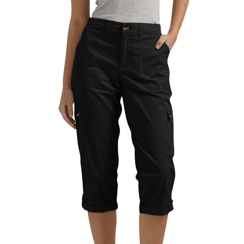 Van Rossem Mode®| Capri Broek met Meerdere Zakken