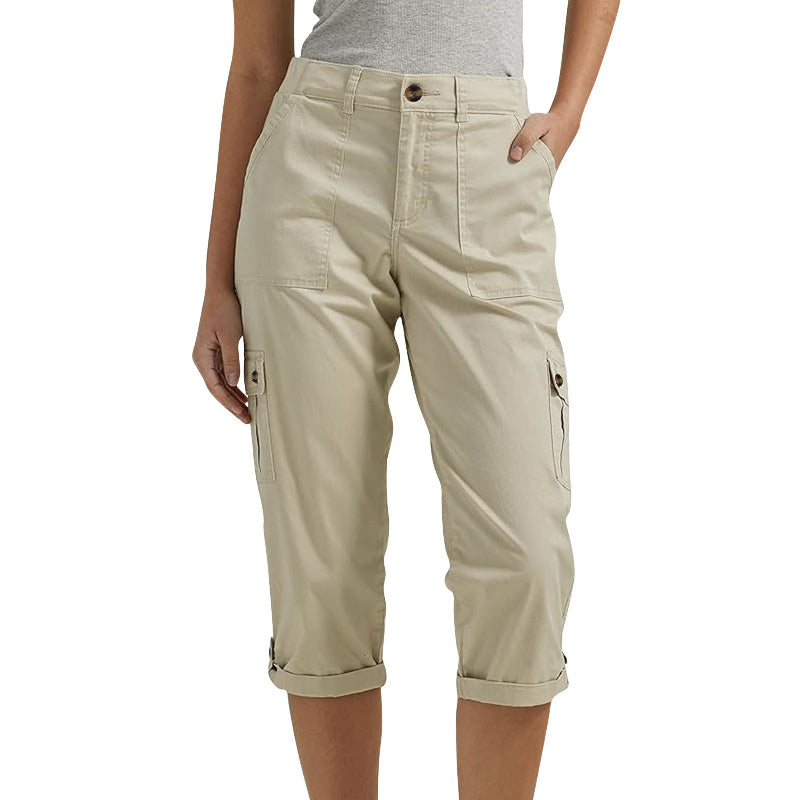 Van Rossem Mode®| Capri Broek met Meerdere Zakken