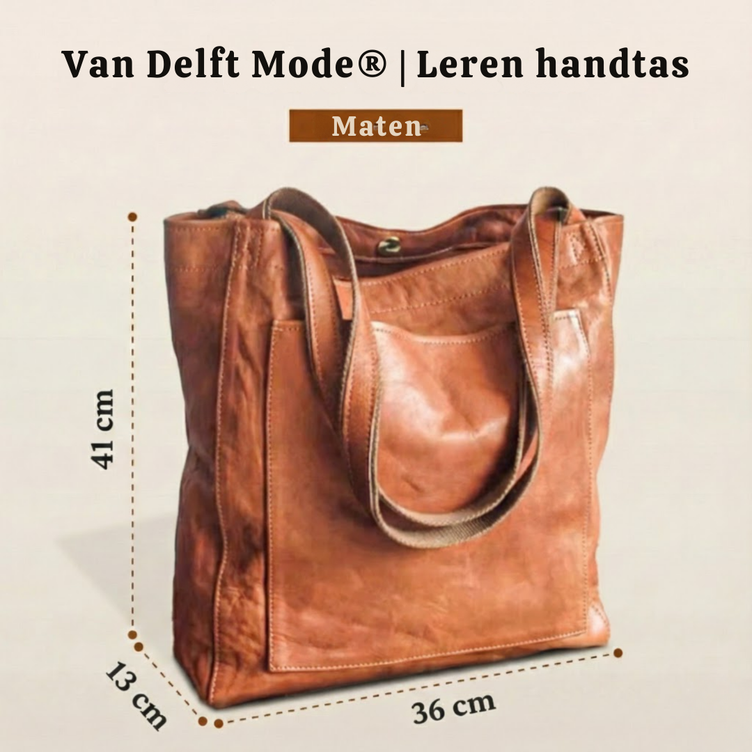 Van Rossem Mode®| Elegante Leren handtas