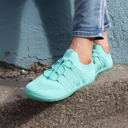 THIJS™ | GEBREIDE BLOTEVOETEN-SLIP-ON