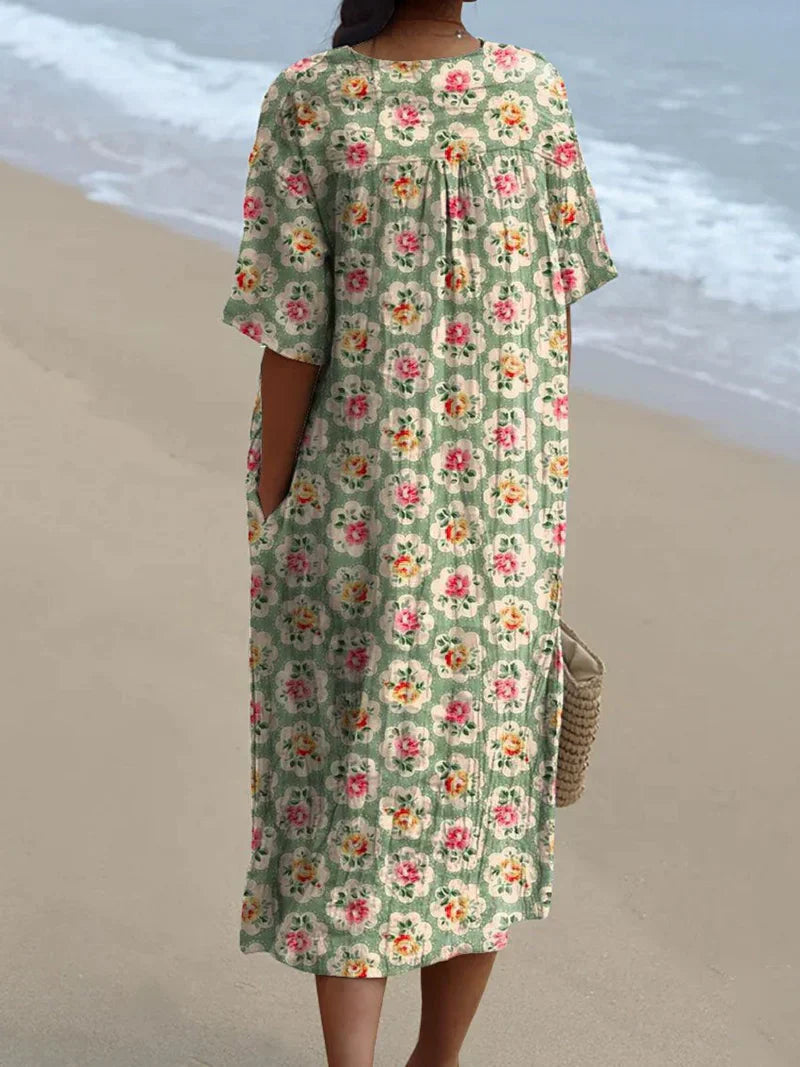 Van Rossem Mode® | Zomerse bloemenprint jurk